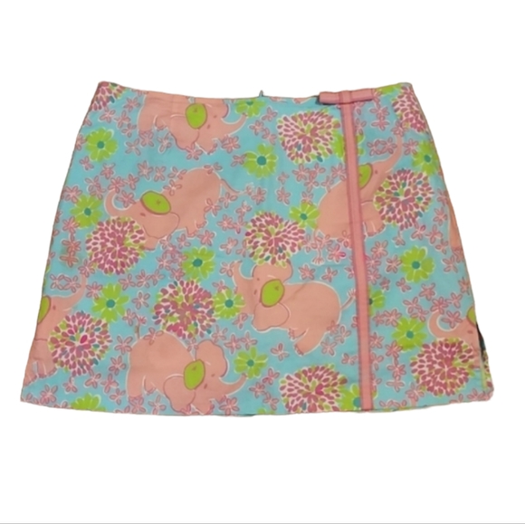 Lilly Pulitzer Dresses & Skirts - Lilly Pulitzer White Label Pink Elefrance Skort